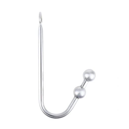 Two Steel Balls Pleasurable Stainless Hook 4417 Anal 1003